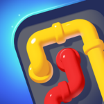 Connect Pipe! Color Line Game Mod Apk 24.0912.00 (Unlimited Hints)