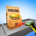 Food Simulator Drive Thru 3D Mod Apk 4.5 Unlimited Money