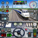 City Train Game 3d Train games Mod Apk 3.3.6 (Unlimited Money)